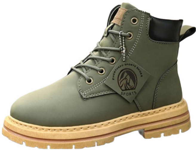 엘쏘 옴므 캐주얼 하이탑 마틴 워커 부츠