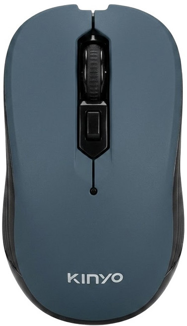 Kinyo 2.4GHz Wireless 滑鼠 墨藍 1600DPI GKM-538 超靜音