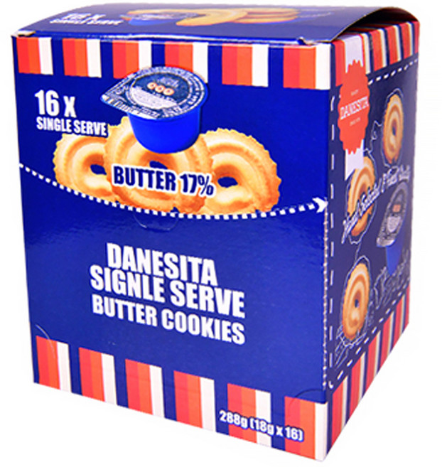 다네시타 댄케이크 버터쿠키 싱글서브, 288g, 1개