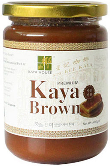 카야하우스 카야잼 브라운, 400g, 1개