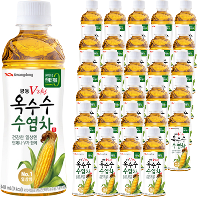 광동옥수수수염차, 340ml, 100개