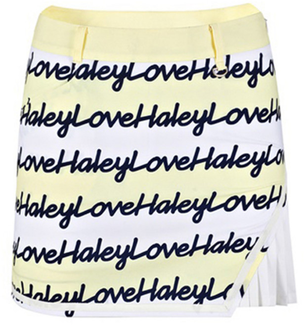 스포츠헤일리 헤일리골프 여성용 사이드 플리츠 큐롯 스커트 HU WK1008