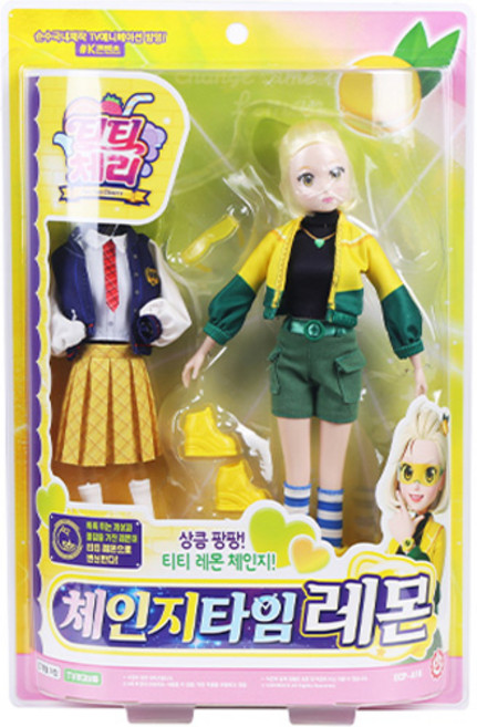 티티체리 체인지 타임 레몬 인형, 혼합색상, 1개