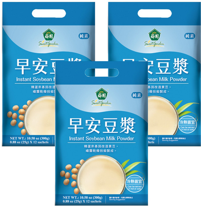 薌園 早安豆漿, 300g, 3袋