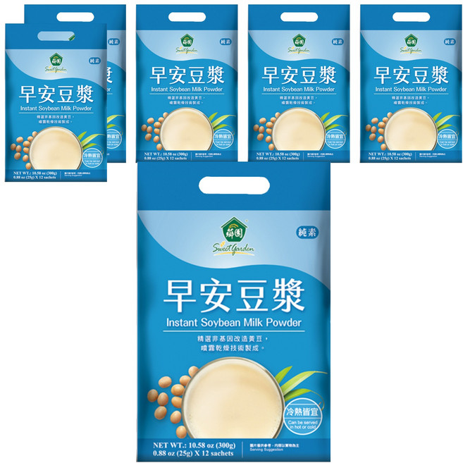 薌園 早安豆漿, 300g, 6袋