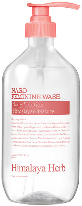 나드 여성청결제, 1L, 1개