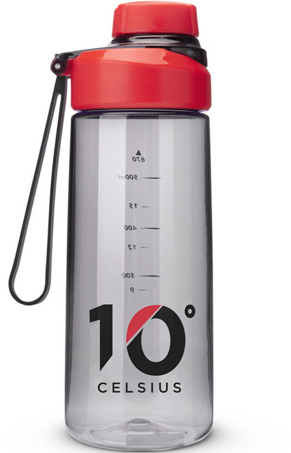 10도씨 트라이탄 스트랩 워터보틀, 블랙스트랩, 670ml, 1개