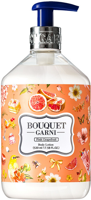 부케가르니 바디로션 핑크자몽향, 1개, 520ml