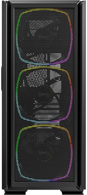 MONTECH 君主 SKY TWO GX 電腦機殼 E-ATX Micro-ATX Mini-ITX 主機板相容性 黑色, 1個