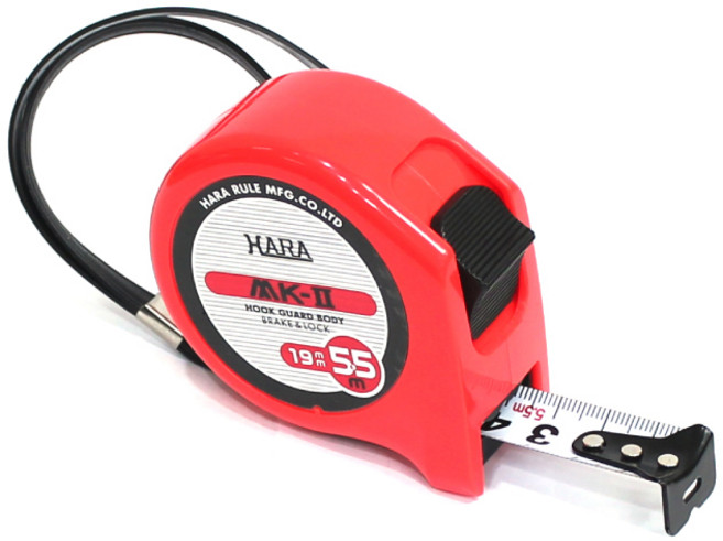 HARA MK 2 줄자 5.5m 랜덤발송 HARA 19-55(단면), 1개