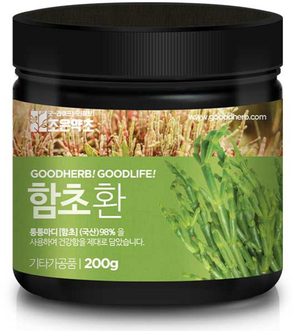 조은약초 프리미엄 함초환, 200g, 1개