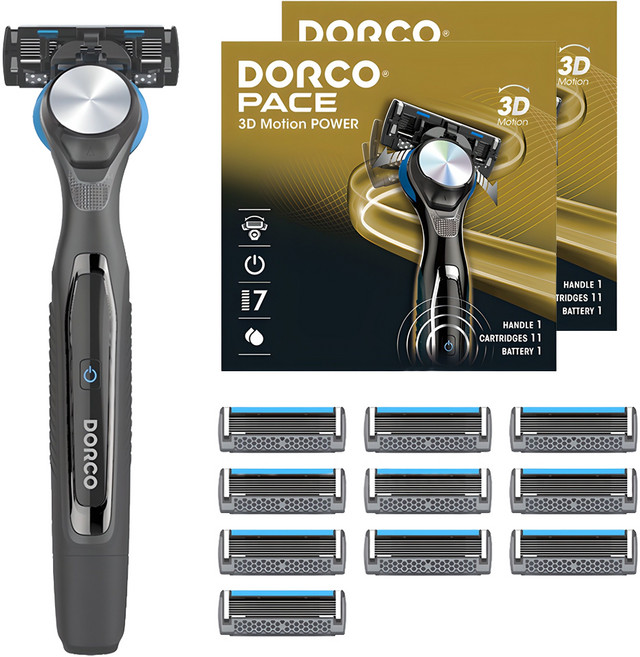 도루코 페이스 3D 모션파워 면도기 세트, 2세트