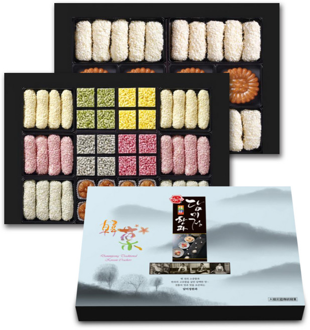 담미정 글로벌 전통한과 선물세트, 846g, 9세트