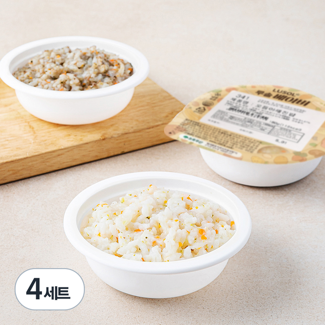 루솔 이유식 3단계 한우세트 (냉장), 540g, 4세트