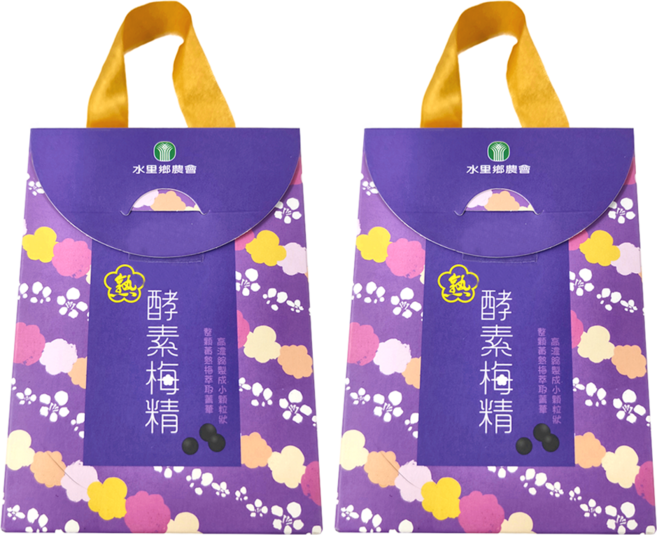 水里真梅 酵素梅精丸, 75g, 300顆, 2罐