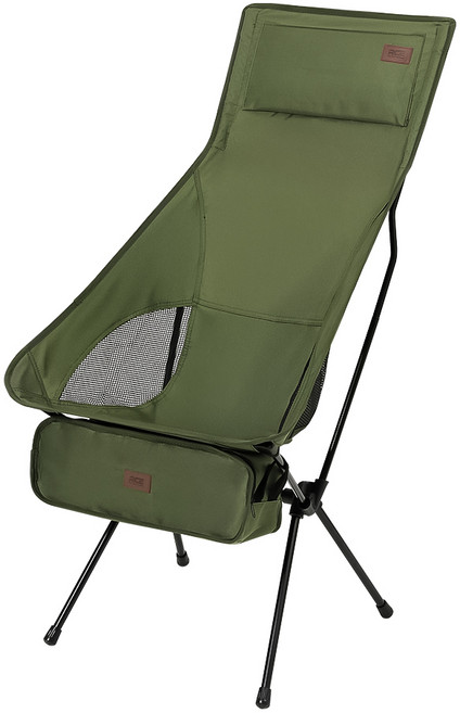 로티캠프 컴포트 체어 하이 휴대용 접이식 캠핑의자 CCL, 카키, 1개