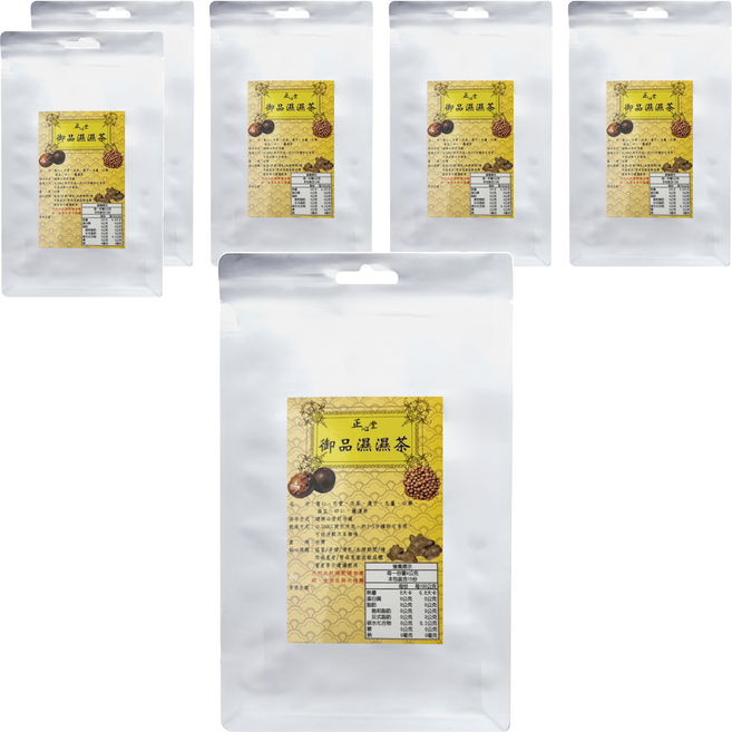 正心堂花茶行 御品 濕濕茶茶包, 4g, 15包, 6袋