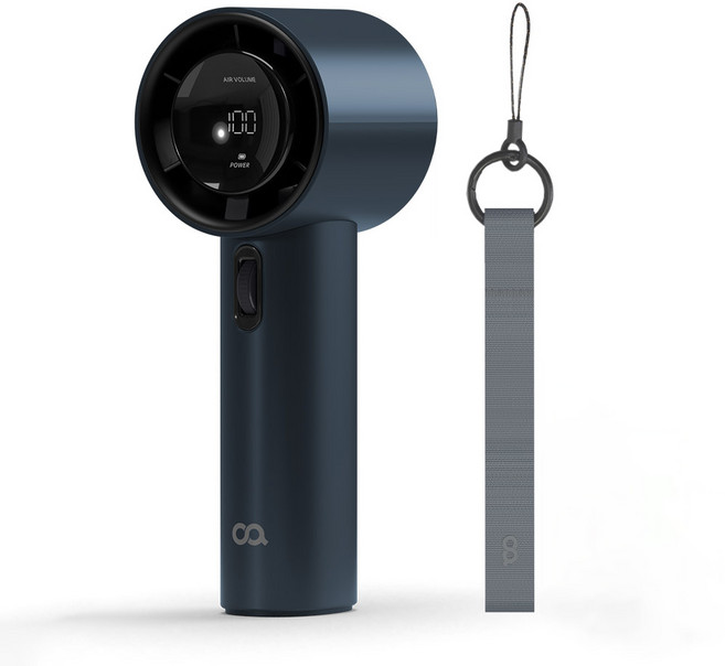 오아 터보젯 휴대용 BLDC 초강력 미니 핸디 핸드 손풍기 손 선풍기, OFN-057, 그레이