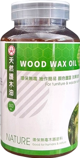 山仁 護木油 桃花心木 500ml, 1罐
