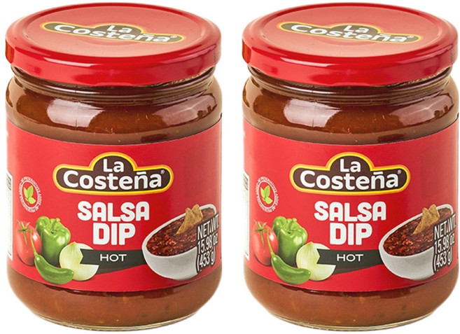 La Costena 辣味莎莎醬, 453g, 2個