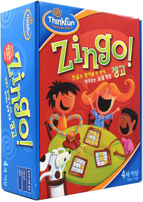 씽크펀 징고 완구, 혼합색상, 1개