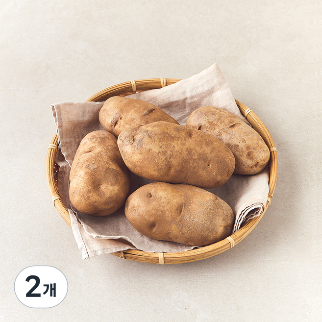 미국산 러셋 감자, 2개, 1.5kg