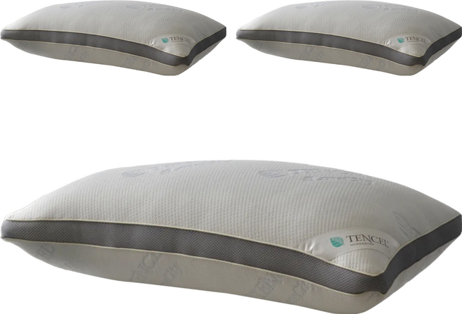 夢之語 天絲獨立筒釋壓枕 臺灣製, 天絲, 3個