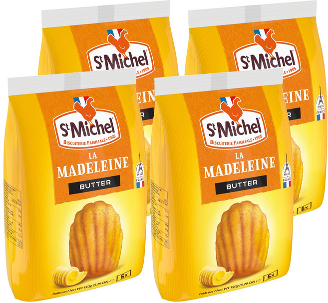 St Michel 奶油瑪德蓮, 150g, 4個