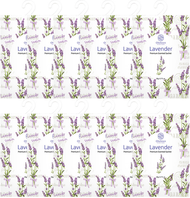 올레비엔 센티드 사쉐, 20g, 12개, 라벤더