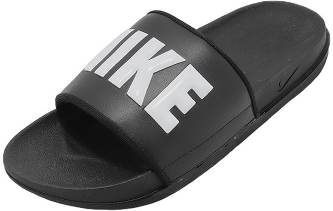 NIKE 耐吉 男女通用 女款 Offcourt 拖鞋, 220, BLACK WHITE BLACK