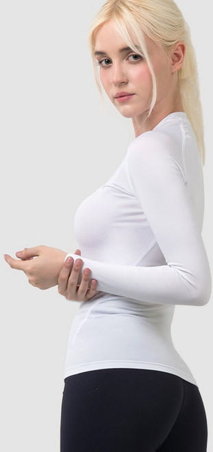 아르메데스 여성용 기능성 사계절 긴팔 요가복 상의 AR-241