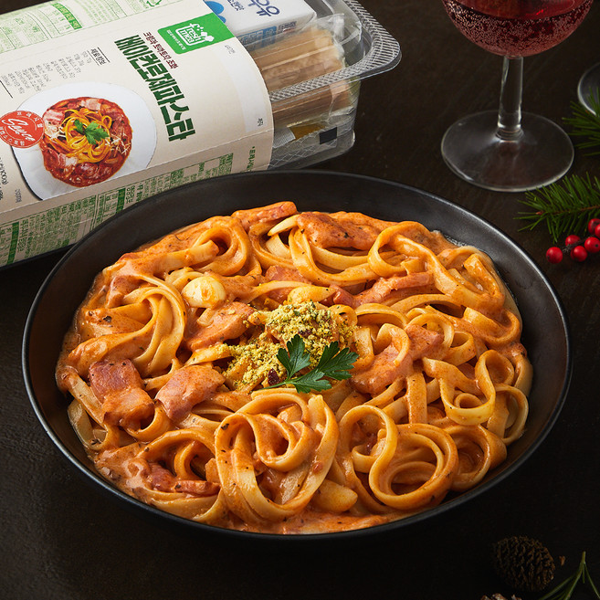 프레시밀 베이컨로제파스타 밀키트, 685g, 1개