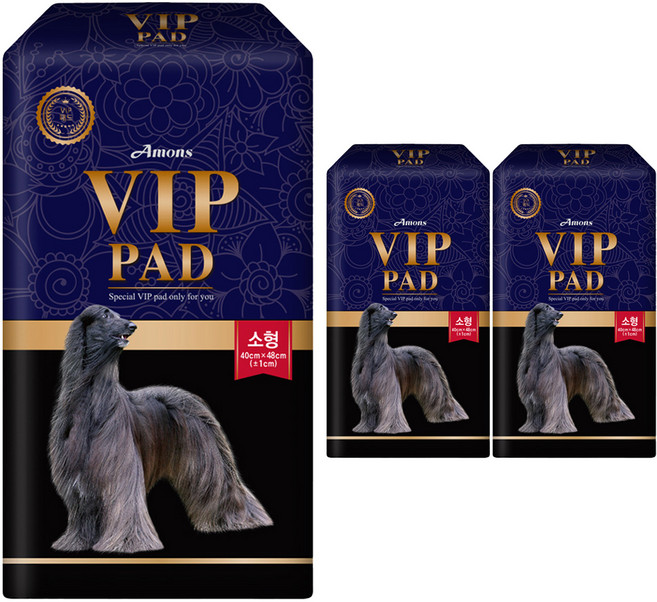 아몬스 국산 VIP 배변패드, 50개입, 3개