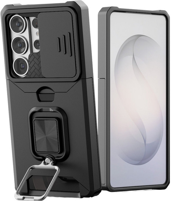 누아트 카메라 렌즈 보호 슬라이드 범퍼 휴대폰 케이스