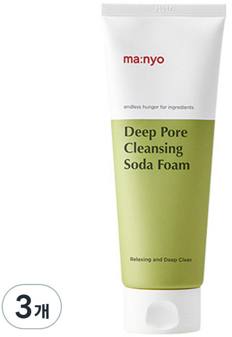 마녀공장 딥 포어 클렌징 소다폼, 150ml, 3개