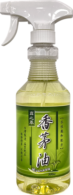 澄朗 森之萃香茅油, 500ml, 1瓶