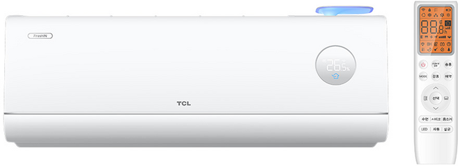TCL 인버터 29.3㎡(8.9평) 공기청정 벽걸이형 에어컨 TAC-12CSD/P7-I 방문설치, 일반배관형
