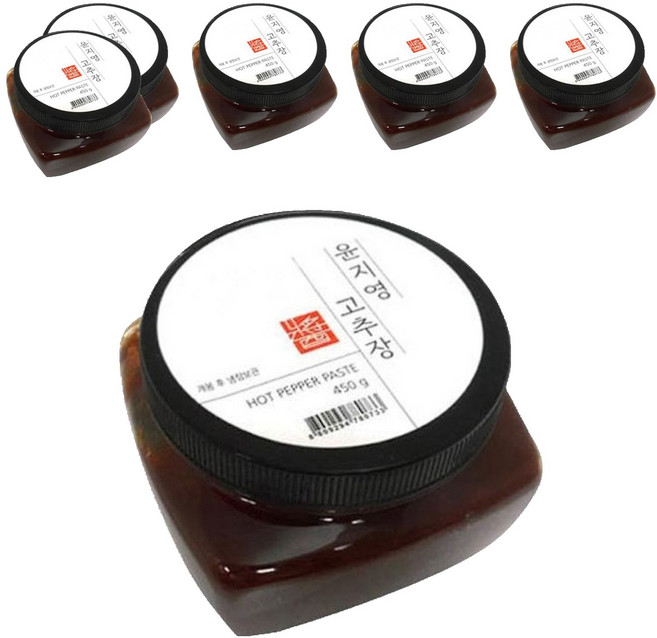 윤지영 고추장, 450g, 6개