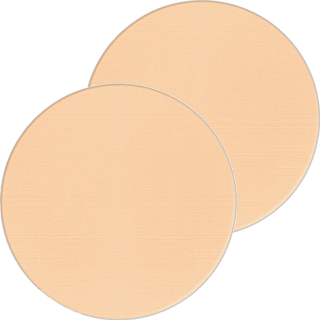 media 媚點 台灣公司貨 裸光細緻蜜粉餅 僅販售蕊芯, 自然, 2個