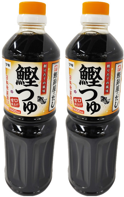 Yamaki 雅媽吉 甘口鰹魚露, 1L, 2瓶
