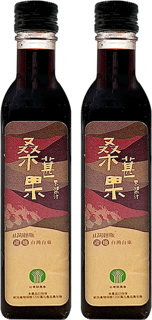 山海經脈 桑葚果醬汁, 350g, 350ml, 2瓶