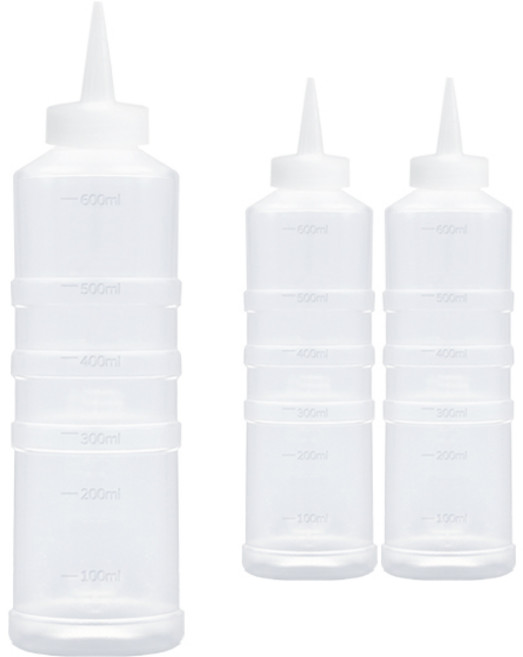 일상속반짝 국내생산 잘라쓰는 소스통 1구 뚜껑 미포함, 600ml, 3개