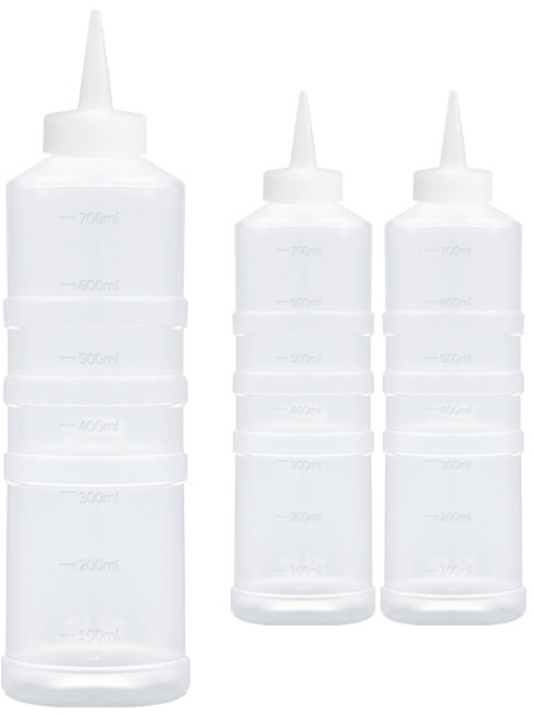 일상속반짝 국내생산 잘라쓰는 소스통 1구 뚜껑 미포함, 700ml, 3개