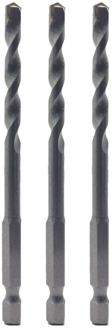 워크프로 육각콘크리트기리 6mm WP401528, 3개