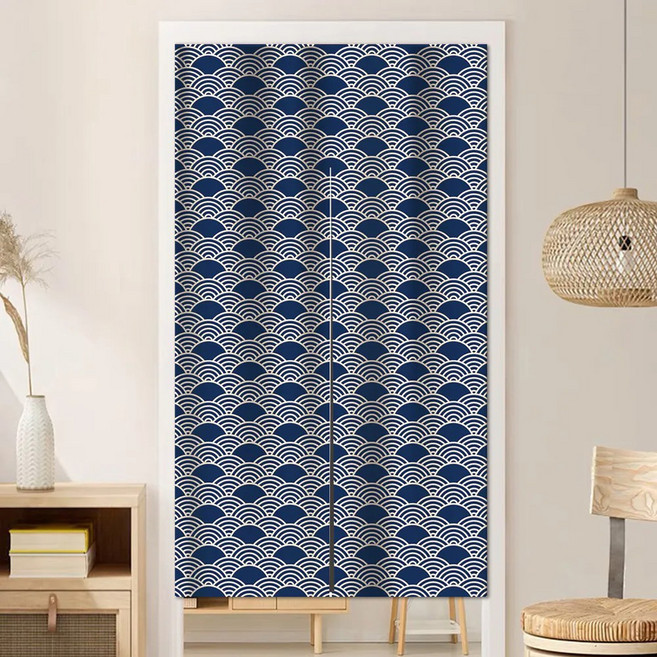 BonBon naturel 侘寂風 日式長門簾, 波浪