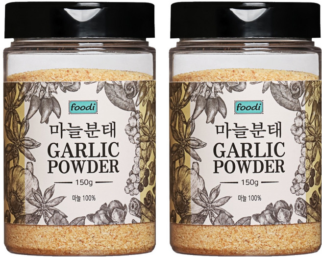 foodi 국내산 마늘분태, 150g, 2개