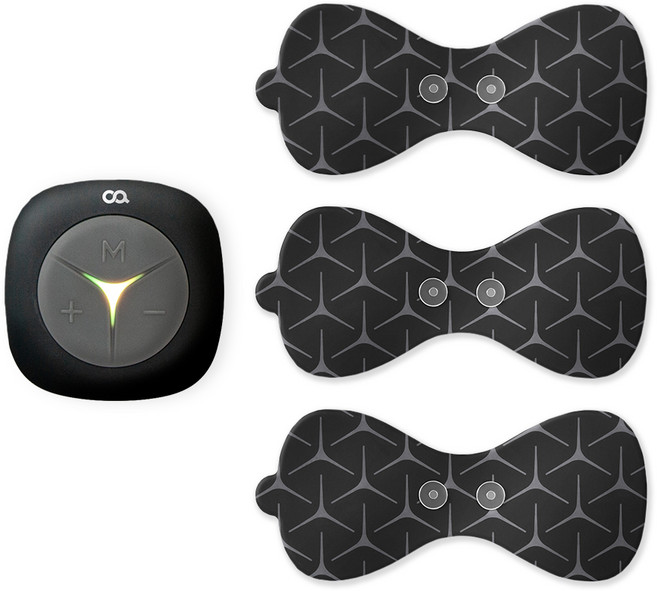 오아 바디스팟S 안마기 휴대용 전신 미니 저주파 전기 마사지기+바디패드 3p, OA-MA021