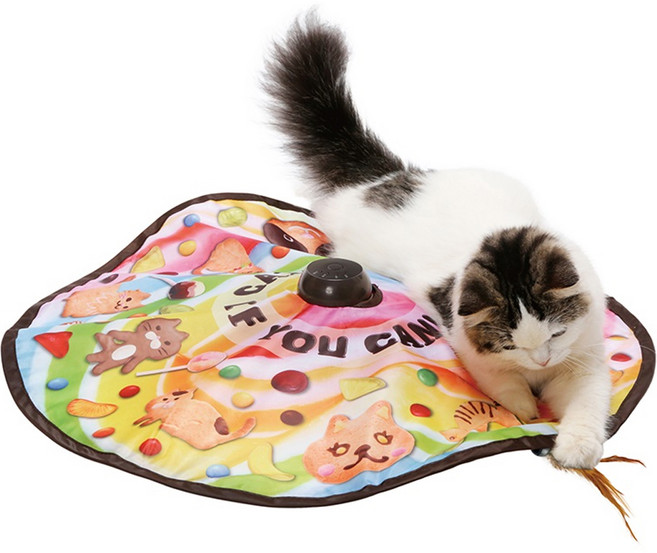 네코이찌 캐치미이프유캔2 고양이장난감, 혼합색상, 1개