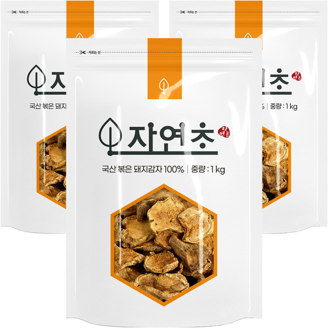 볶은 돼지감자 차, 1kg, 3개