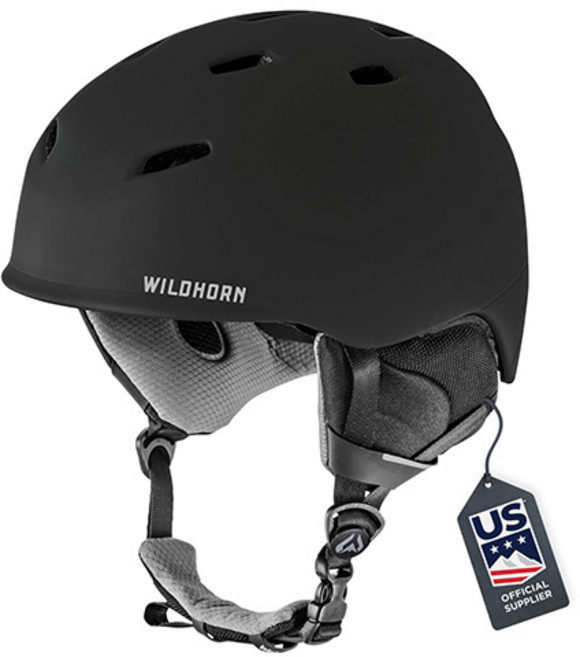 와일드혼 드리프트 스키 스노우보드 헬멧, 스텔스, 1개